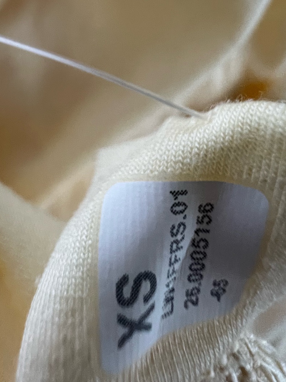 Lululemon NWT 2-in-1 Modal Strapless Maxi Dress Buttercream - Picture 8 of 9